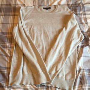 Size large light grey sweater